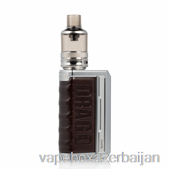 E-Juice Vape VOOPOO DRAG 3 177W Starter Kit [TPP] Coffee Brown